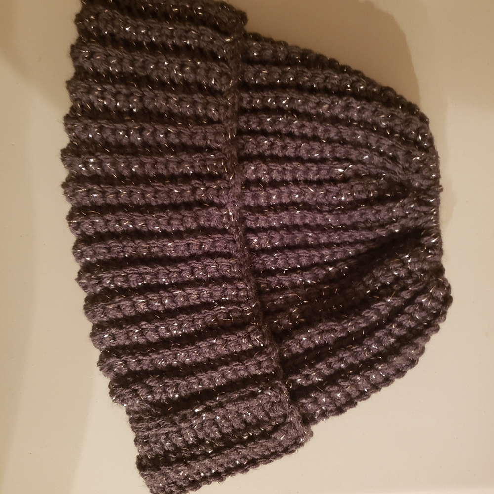 Messy bun hat